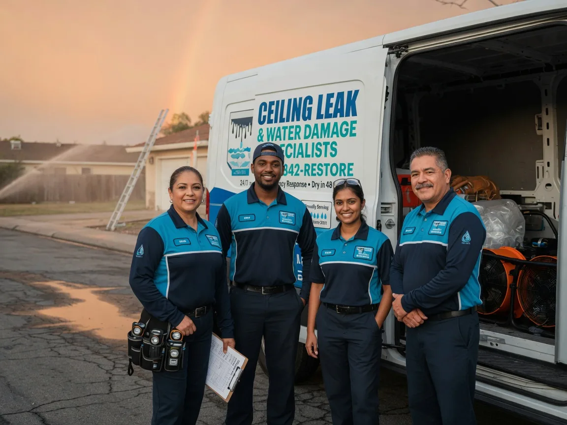 Ceiling Leak Cleanup company in Bath, NH